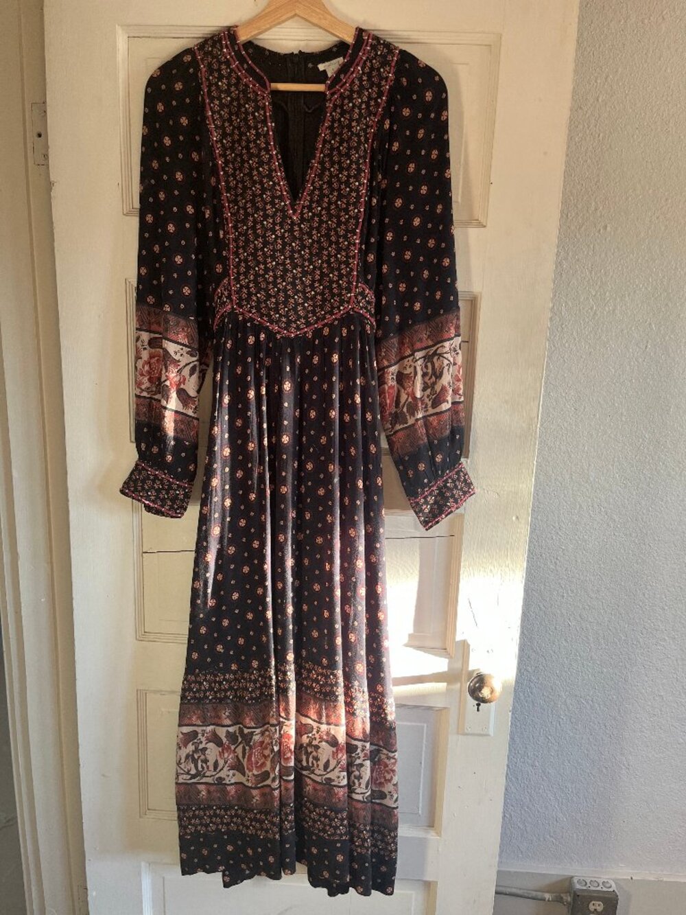 Sundance Bohemian Peasant Dress